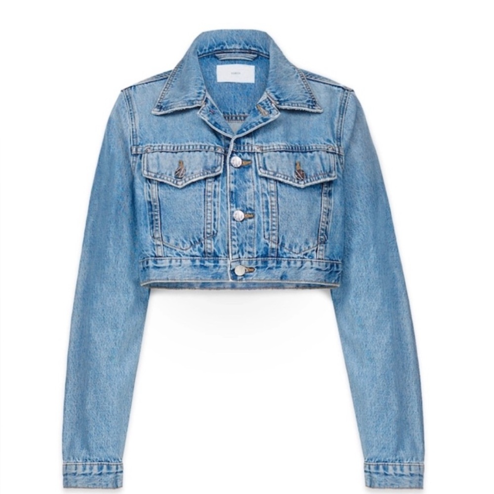 VIAVIA - Classic Trucker Blue Jean Denim Jacket Sz S - SOLD OUT!!